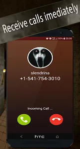 scary Ghost video call nd chat screenshot 2