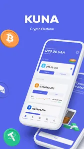 KUNA - buy & sell crypto, BTC screenshot 0