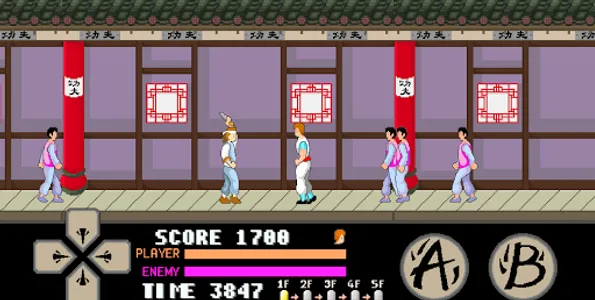 kung fu master arcade screenshot 0