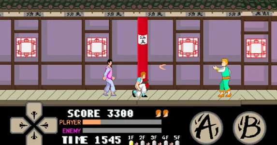 kung fu master arcade screenshot 2