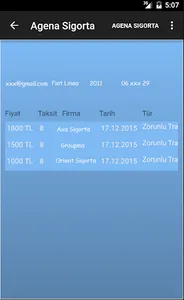Agena Sigorta screenshot 2