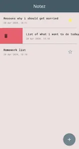 Notez screenshot 1