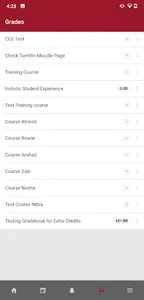 AUK LMS screenshot 1