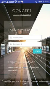 Project Management Application screenshot 0