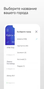 Kurs.kz курсы в обменниках screenshot 6