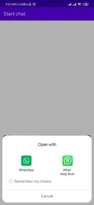 QuickChat / Напиши в WApp не с screenshot 1