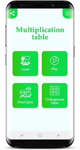 Multiplication table screenshot 0