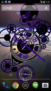 Hypno Clock Live Wallpaper screenshot 13