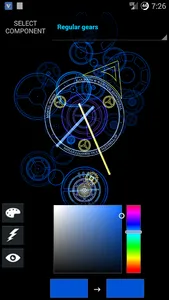 Hypno Clock Live Wallpaper screenshot 2