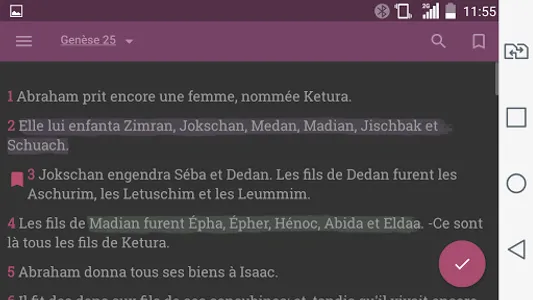 La Bible en Français screenshot 12