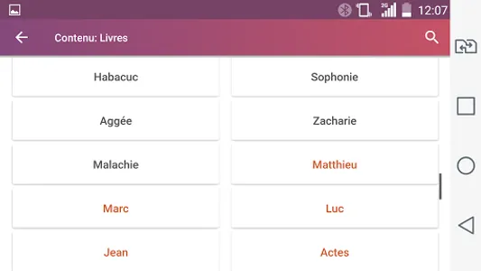 La Bible en Français screenshot 14