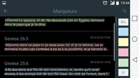 La Bible en Français screenshot 11