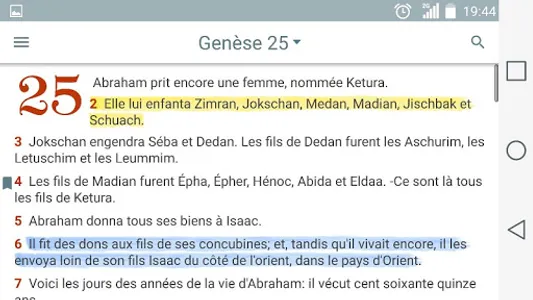 La Bible en Français screenshot 12