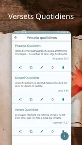 La Bible en Français screenshot 2