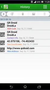 QR Droid Private™ screenshot 3