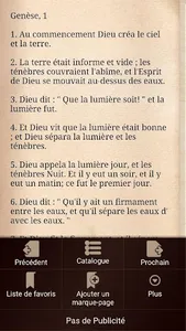 La Sainte Bible en Français screenshot 2