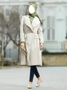 Women Coat Photo Montage-Long screenshot 1
