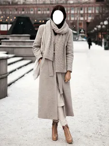 Women Coat Photo Montage-Long screenshot 12