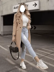 Women Coat Photo Montage-Long screenshot 14
