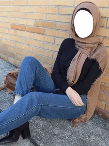 Innovative Hijab with Jeans screenshot 5