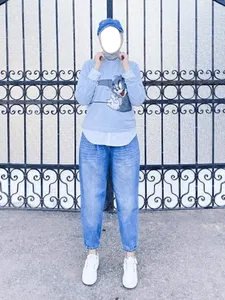 Innovative Hijab with Jeans screenshot 7