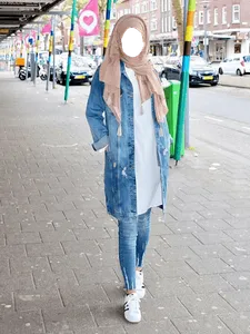 Innovative Hijab with Jeans screenshot 8