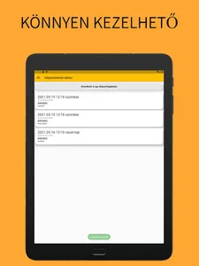 Idopontmester admin screenshot 3