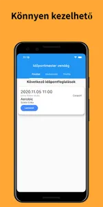 Idopontmester vendeg screenshot 1