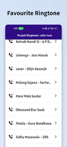 Punjabi Ringtones :caller tune screenshot 8