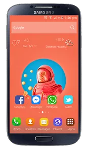 Theme Vivo V19 Launcher screenshot 0