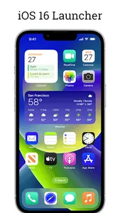 iOS Launcher -Widgets & Themes screenshot 0