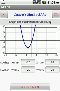 Quadratische Gleichung screenshot 4