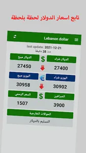 سعر الدولار في لبنان screenshot 4