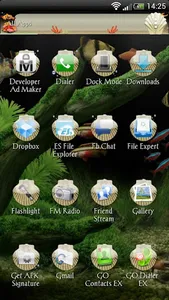 ADWTheme Aquarium screenshot 2