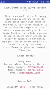 Learn Basic Colors screenshot 0