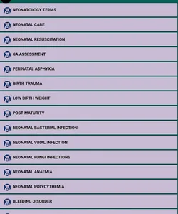 Neonatal Points screenshot 0