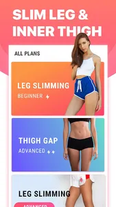 Leg Workouts - Tone up & Slim screenshot 0