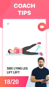 Leg Workouts - Tone up & Slim screenshot 3