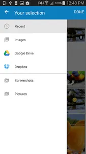 Brunet  Photo Uploader screenshot 2