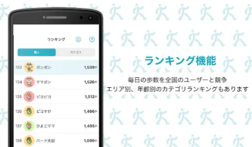 リンククロス アルク-毎日のウォーキングを自動で記録！ screenshot 2
