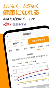 リンククロス 健康トライ-生活習慣の改善をサポート- screenshot 0
