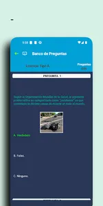 Preguntas Examen de Manejo Ar screenshot 3