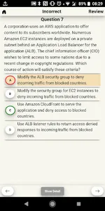 AWS Exam Practice screenshot 0