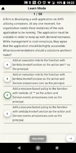 AWS Exam Practice screenshot 1