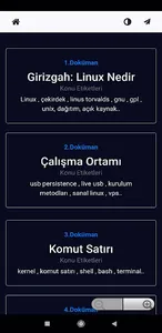 Linux Eğitim Türkçe screenshot 4