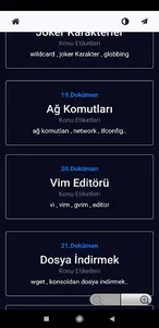 Linux Eğitim Türkçe screenshot 6