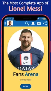 Lionel Messi Fans Arena Soccer screenshot 0