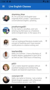 Spoken English Live screenshot 0