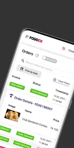 FoodEX Merchant screenshot 0
