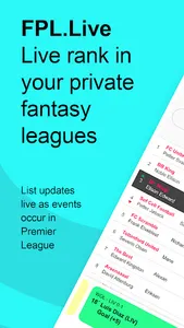 FPL.Live - Fantasy Football screenshot 0